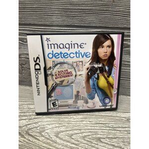 Imagine Detective (Nintendo DS - 2009) Works Complete